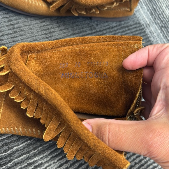 Vintage Minnetonka Moccasins Real Leather - Picture 5 of 5